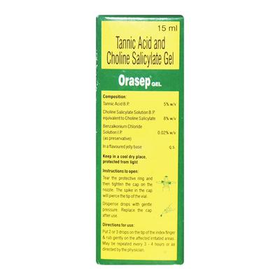 Orasep Gel 15ml - Oral Care - P-Mou