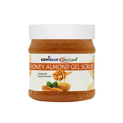 Gemblue Biocare Honey & Almond gel scrub 500 ml - Scrubs & Exfoliants