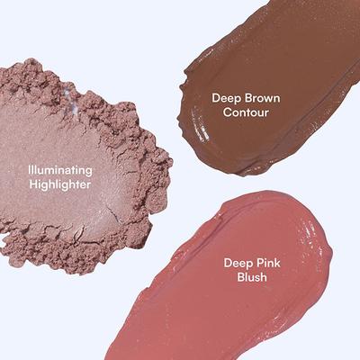 Gush Beauty Stacked In Your Favour- Weekdays To Weekend Cream Blush, Contour & Highlighter 6.9gm - Face Palettes