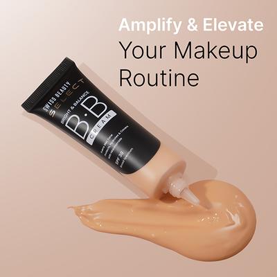 Swiss Beauty Select Bright and Balance Multifunctional Bb Cream With Spf 30 My Cinnamon 30 gm - Foundation