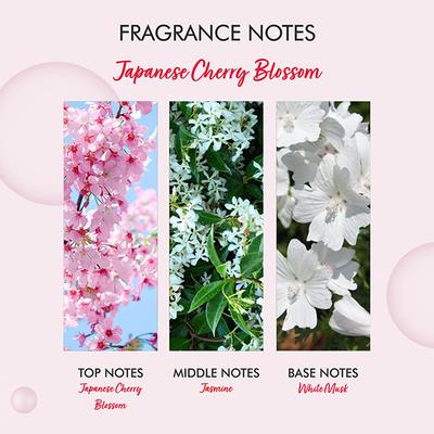 The Love Co. Japanese Cherry Blossom Hand Soap - For Moisturized Hands - Gentle Cleanser for Soft Hands - Liquid Hand Soap Suitable for Sensitive Skin 250 ml - Hand Wash & Soaps