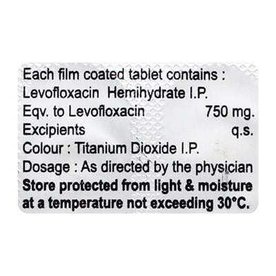 VELOXIN 750 Tablet 10's - Bacterial Infections-Qui