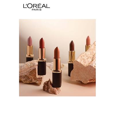 L'Oreal Paris Color Riche Moist Matte Lipstick, 242 Rose Nuance 3.7 Gm - Lipsticks