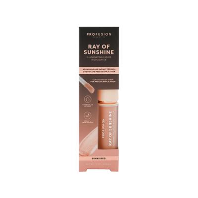 Profusion Cosmetics Ray Of Sunshine Illuminating liquid Highlighter Sunkissed (4ml) - Highlighters & Illuminators
