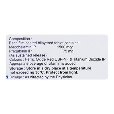 Mahagaba M OD Tablet 10'S - Neuropathic Pain-Dru