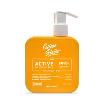 Eclipse Solaire Active Body Sunscreen SPF 50+ PA+++ Cream 200 ml - Body Sunscreen