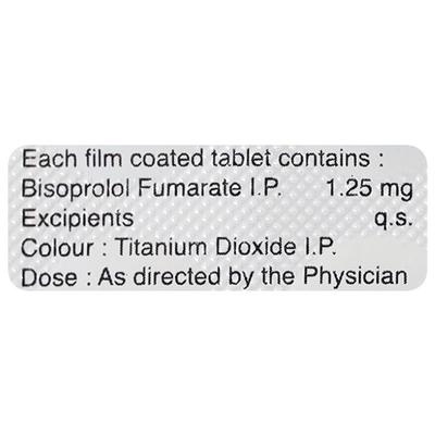 CORBIS 1.25 Tablet 15's - Hypertension-Bet