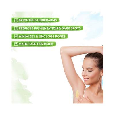 Mamaearth Vitamin C Underarm Mask with Vitamin C & Turmeric for Brighter Underarms 50 gm - Scrubs & Exfoliants