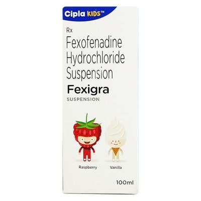 FEXIGRA Raspberry Vanilla Suspension 100ml - Allergies-Ant
