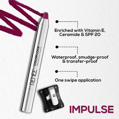 Renee Colorlock Transfer Not Crayon -08 Impulse 3 gm - Lip Crayons