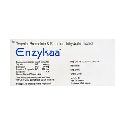 ENZYKAA Tablet 10's - Pain relief-Ant