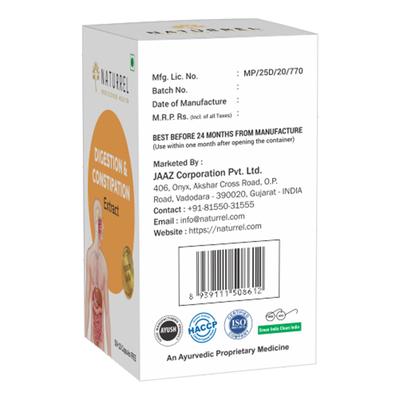 Naturrel Digestion & Constipation Extract Capsule 50's + Free 10's - Digestive Care