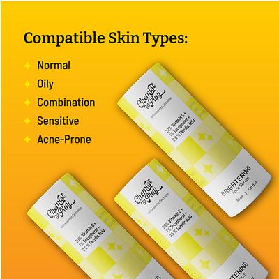 Chemist At Play Brightening Face Serum 30 ml - Face Serum