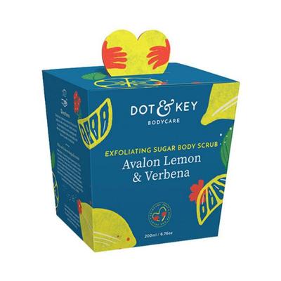 Dot & Key Exfoliating Sugar Body Scrub Avalon Lemon & Verbena 200 ml - Scrubs & Exfoliants