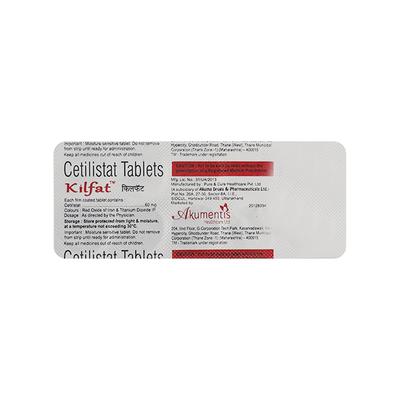 Kilfat Tablet 10'S - Obesity