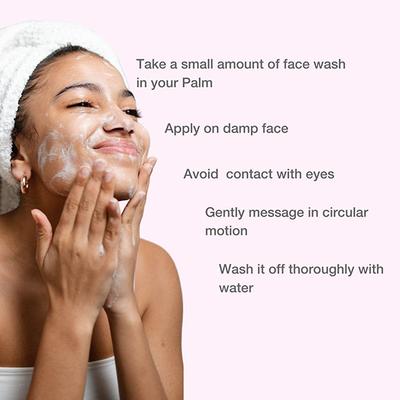 Cos-IQ Exfoliating Face Wash FC 3 AHA Glycolic Acid and BHA Salicylic Acid 2 percent ww Face Cleanser For Unisex 100 ml - Scrubs & Exfoliants