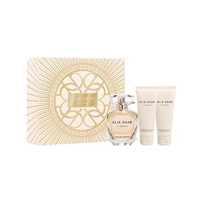 Elie Saab Le Parfum Gift Set (Eau de Parfum 90ml + Body Lotion 75ml + Shower Gel 75ml) 1's - Women Perfumes (Edt/Edp)