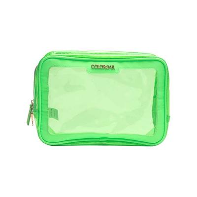 Colorbar Lips and Lashes Box Pouch - Neon Green 1's - Makeup Pouches