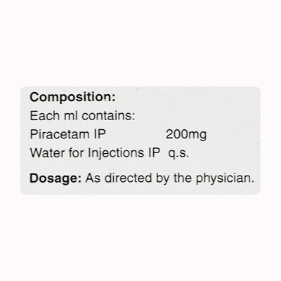 Cognitam Injection 60ml - Nootropics And Neurotrophics