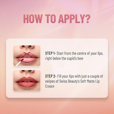 Swiss Beauty Soft Matte Lip Cream Weightless Lipstick, Shade- Brown Rust 6 ml - Lipsticks