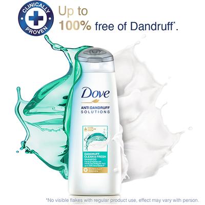 Dove Dandruff Clean & Fresh Shampoo for Dry, Itchy & Flaky Scalp 1000 ml - Shampoos