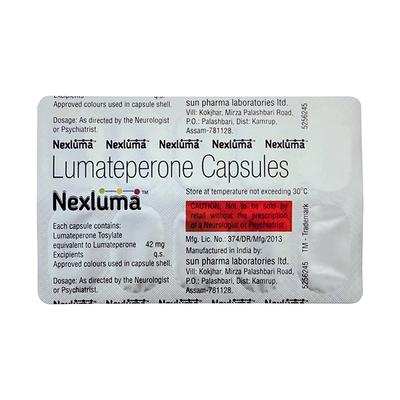 NEXLUMA Capsule 10's - Schizophrenia-Aps