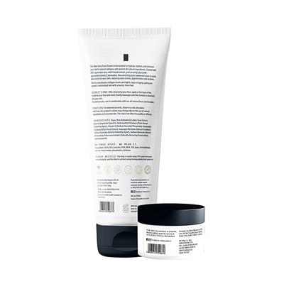 Arata Hydration Boost Aloe Vera Gel Combo With Aloe Vera Face Gel & Under Eye Gel (110ml + 10ml) 1's - Face Wash & Cleansers