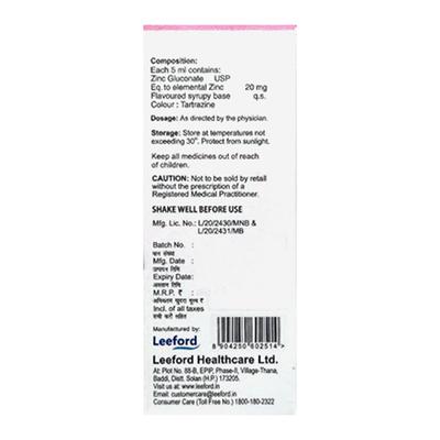 ZINCOMAC Syrup 60ml - Supplements-Ent