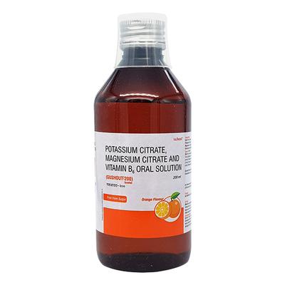 GUSHOUT 200 ORANGE FLAVOUR Oral Solution 200ml - Supplements-Vam