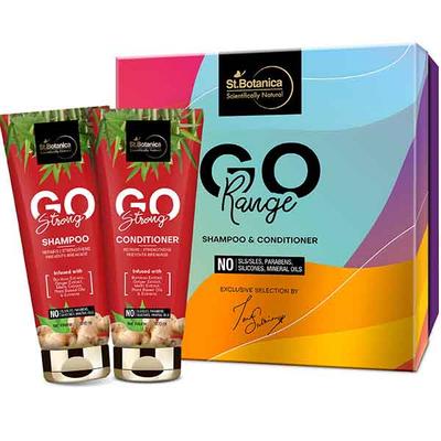 St.Botanica Shampoo + Conditioner - Go Strong 200 ml - Shampoos