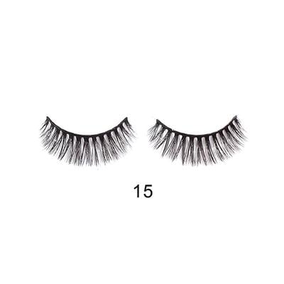 Bronson Professional 3d effect False eyelashes 15 1's - Eyelashes