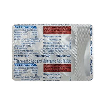 Trapic MF Tablet 10'S - Bleeding Disorders-Hae