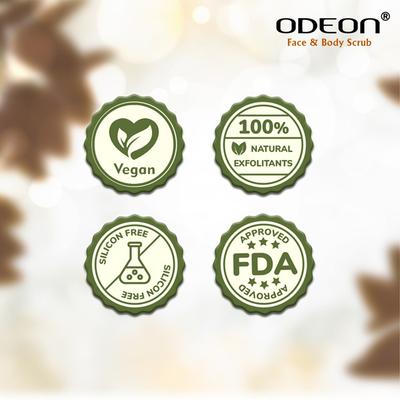 Odeon Coffee & Coconut Face And Body Scrub 300 ml - Scrubs & Exfoliants