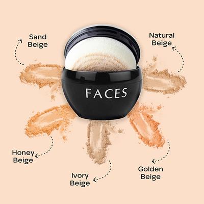 Faces Canada Ultime Pro Mineral Loose Powder Sand Beige-03 7 Gm - Loose Powder