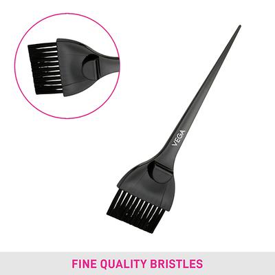 Vega Dye Brush with Hook, Black 2's - Hair Combs