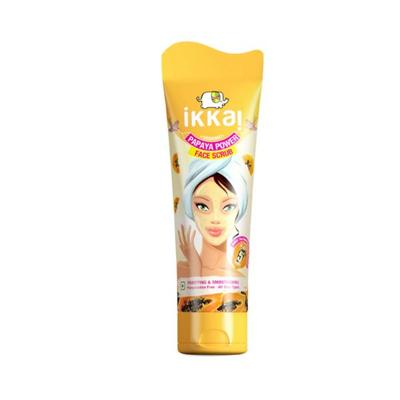 IKKAI Organic Papaya Power Face Scrub 100 gm - Scrubs & Exfoliants