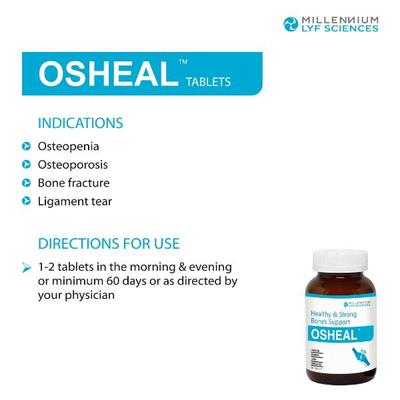 Millennium Lyf Sciences Osheal Tablets 60's - Pure Herbs