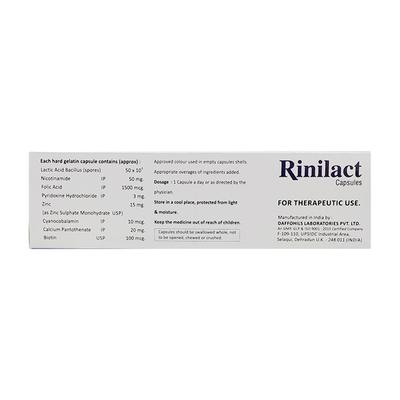 RINILACT Capsule 10's - Supplements-Vam