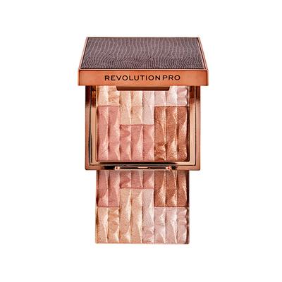 Revolution Pro Goddess Glow Shimmer Brick Afterglow 8 gm - Eye Shadow Palettes