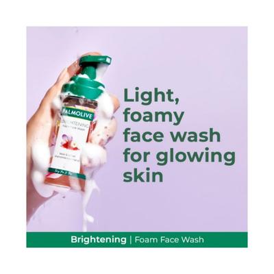 Palmolive Brightening Foam Facewash 100 ml - Face Wash & Cleansers