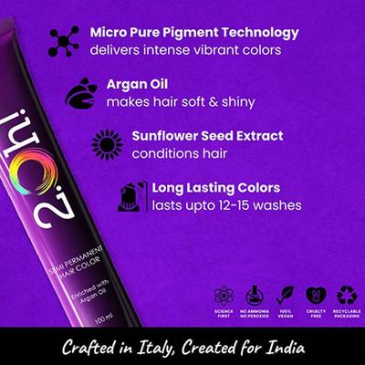 2.Oh! Semi Permanent Hair Color - Violet 100 ml - Crème