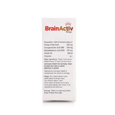 BRAINACTIV MANGO FLAVOUR Drops 30ml - Supplements-Vam