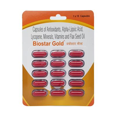BIOSTAR GOLD Capsule 15's - Supplements-Vam
