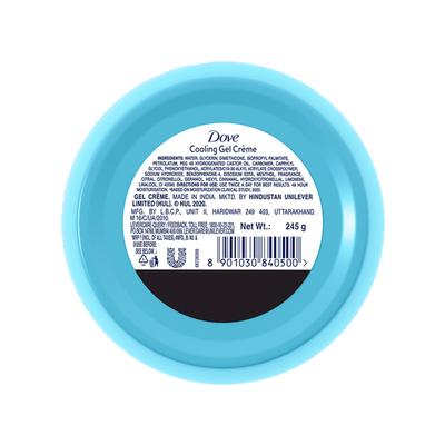 Dove Body Love Cooling Gel Creme Paraben Free 48hrs Hydration 245 gm - Face Moisturizers