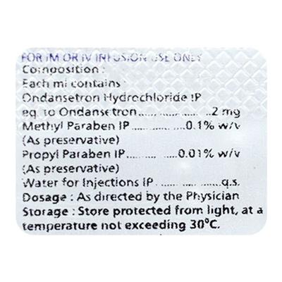 ONDURO 4mg Injection 2ml - Ulcer/Reflux/Flatulence-Aaa