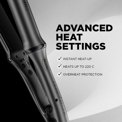 Ikonic Professional Finishing Line Hair Straightener-Grey 1's - Straighteners