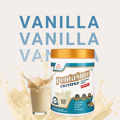 PentaSure Criti Peptide 100% Diet Powde - Creamy Vanilla Flavour 400 g - Protein Drink