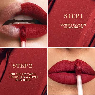 mCaffeine Shades Velvet Blur Matte Liquid Lipstick - 12 Hrs Stay & Lightweight - Espresso Dream 4 ml - Liquid Lipsticks