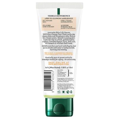Biotique Papaya Deep Cleanse Facewash 100ml - Face Washes