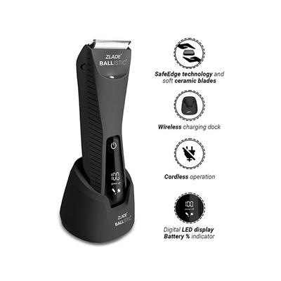 Ballistic By Zlade Manscaping Full-Body Trimmer With Extra Heads For Men, 1 Trimmer + 2 Heads 1s - Trimmers